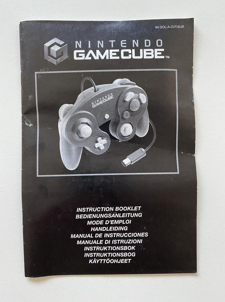 Nintendo GameCube Controller Instruction Booklet | GameFleets