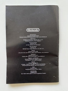 Nintendo GameCube Controller Instruction Booklet