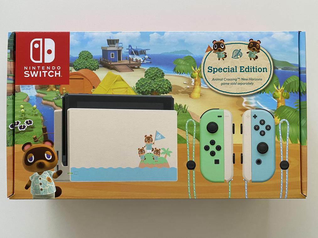 Nintendo Switch Console Animal Crossing New Horizons Special Edition Boxed