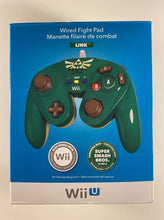 Load image into Gallery viewer, Nintendo Wii U Link Wired Fight Pad Boxed