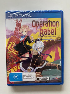 Operation Babel New Tokyo Legacy Sony PlayStation Vita