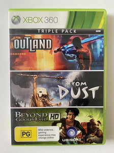Outland, From Dust and Beyond Good And Evil HD Microsoft Xbox 360