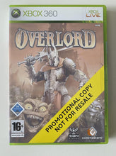Load image into Gallery viewer, Overlord Promotional Copy Microsoft Xbox 360
