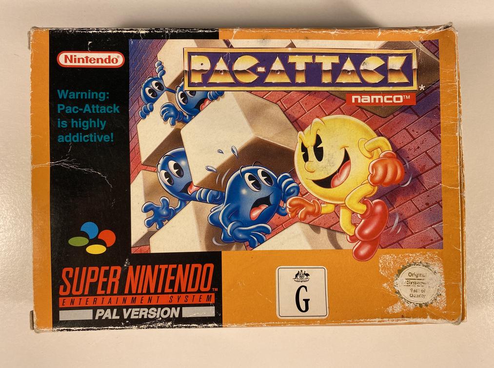 Pac-Attack Boxed Nintendo SNES