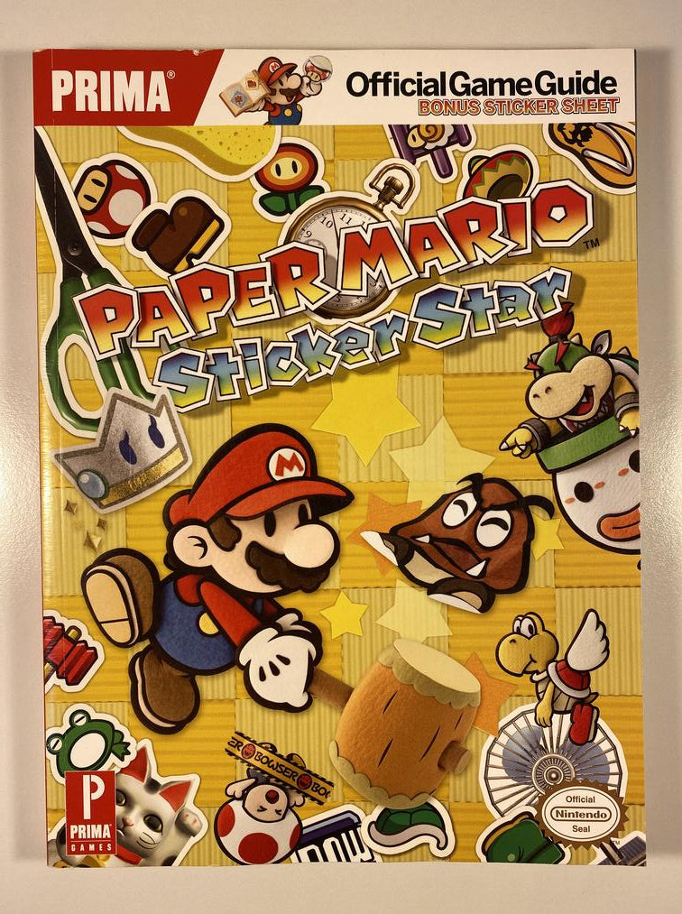 Paper Mario Sticker Star Prima Official Game Guide