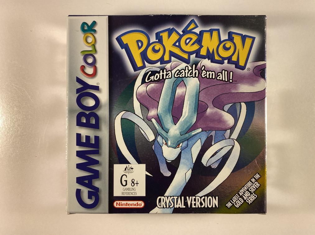 Pokemon Crystal Version Boxed