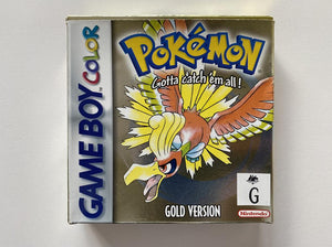Pokemon Gold Version Boxed