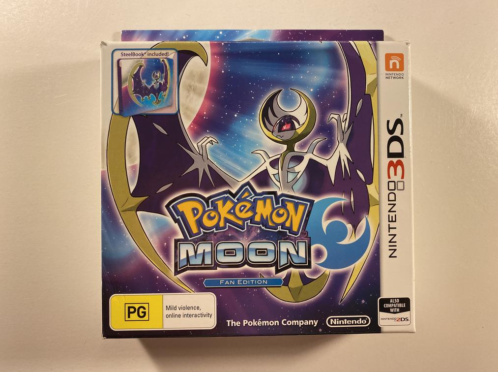 Pokemon Moon Fan Edition Nintendo 3DS