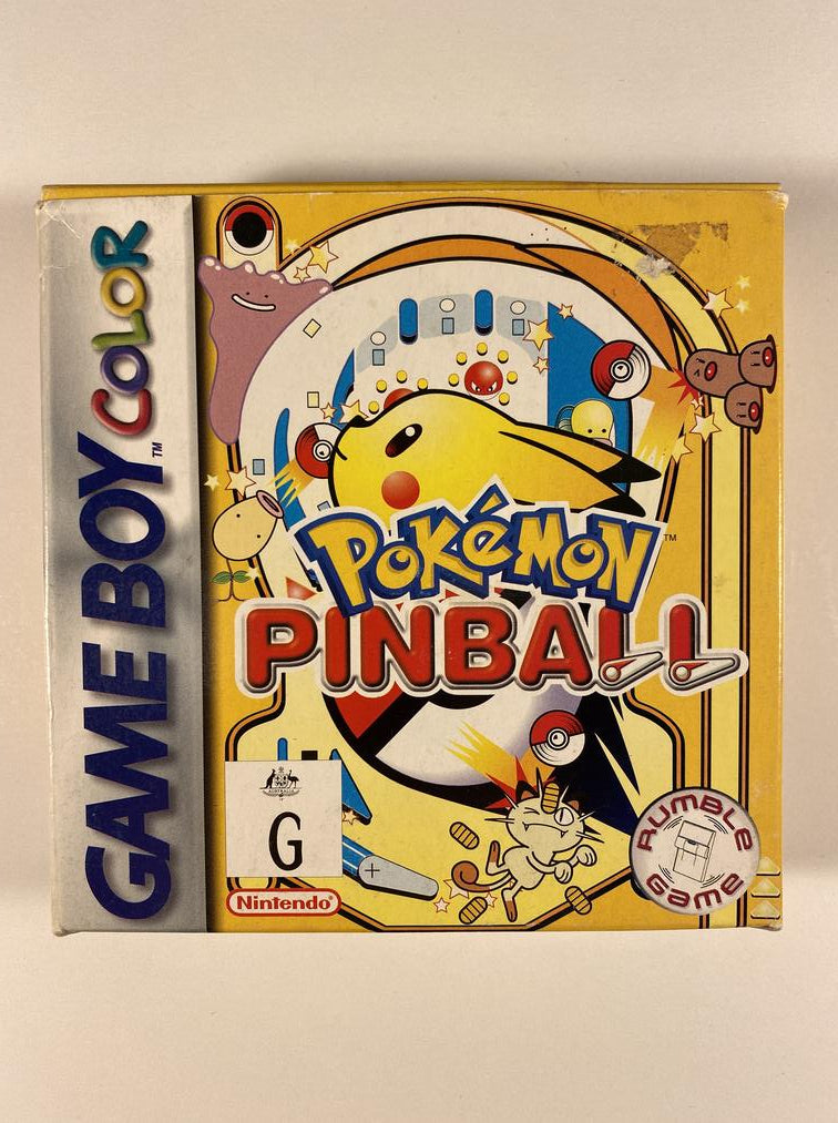 Pokemon Pinball Boxed Nintendo Game Boy Color