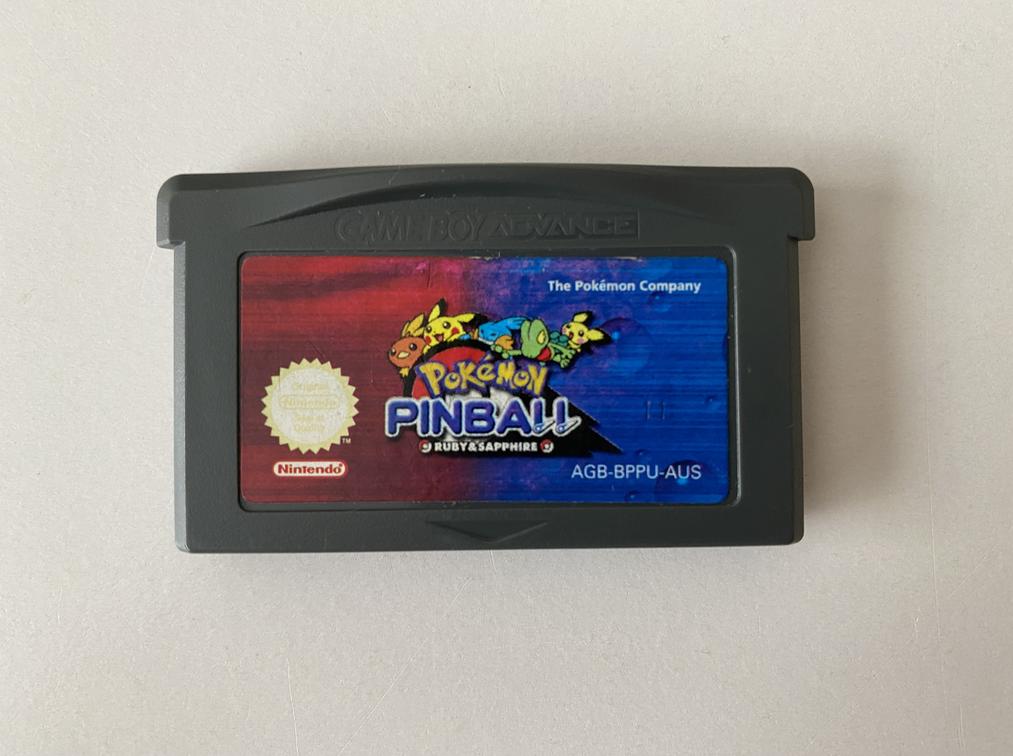 Pokemon Pinball Ruby and Sapphire Nintendo Game Boy Advance