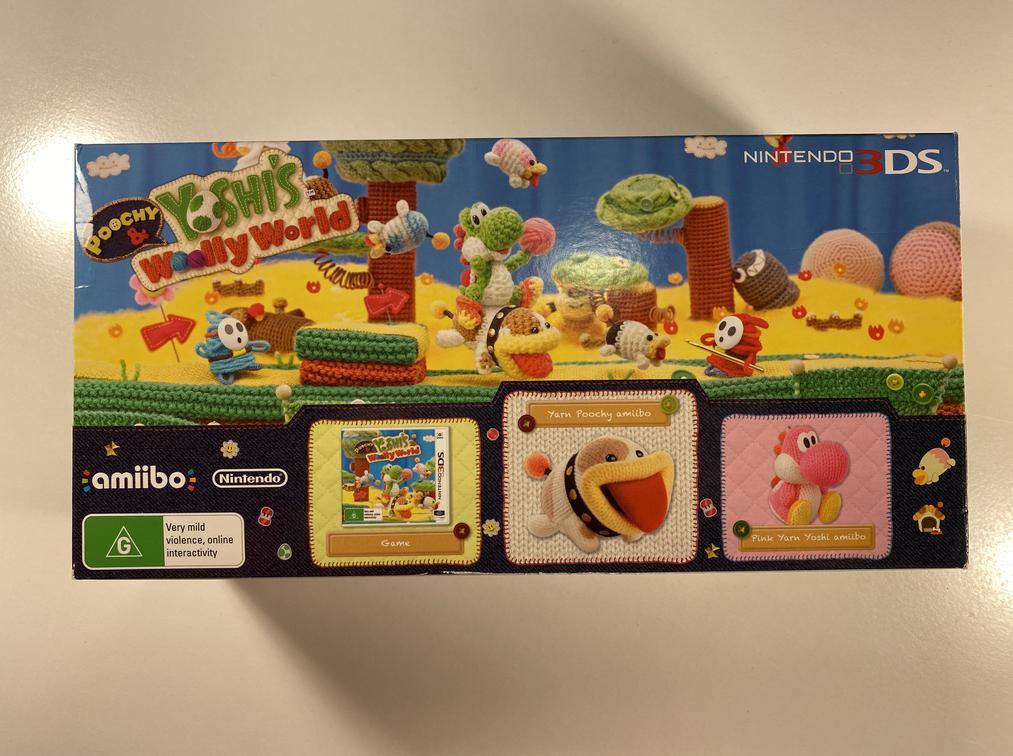 Poochy Yoshi's Woolly World Amiibo Edition (Nintendo 3DS