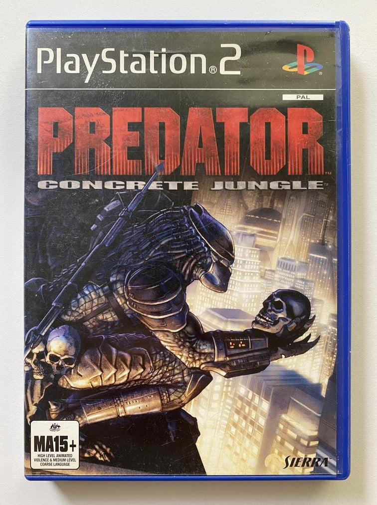 Predator Concrete Jungle Sony PlayStation 2