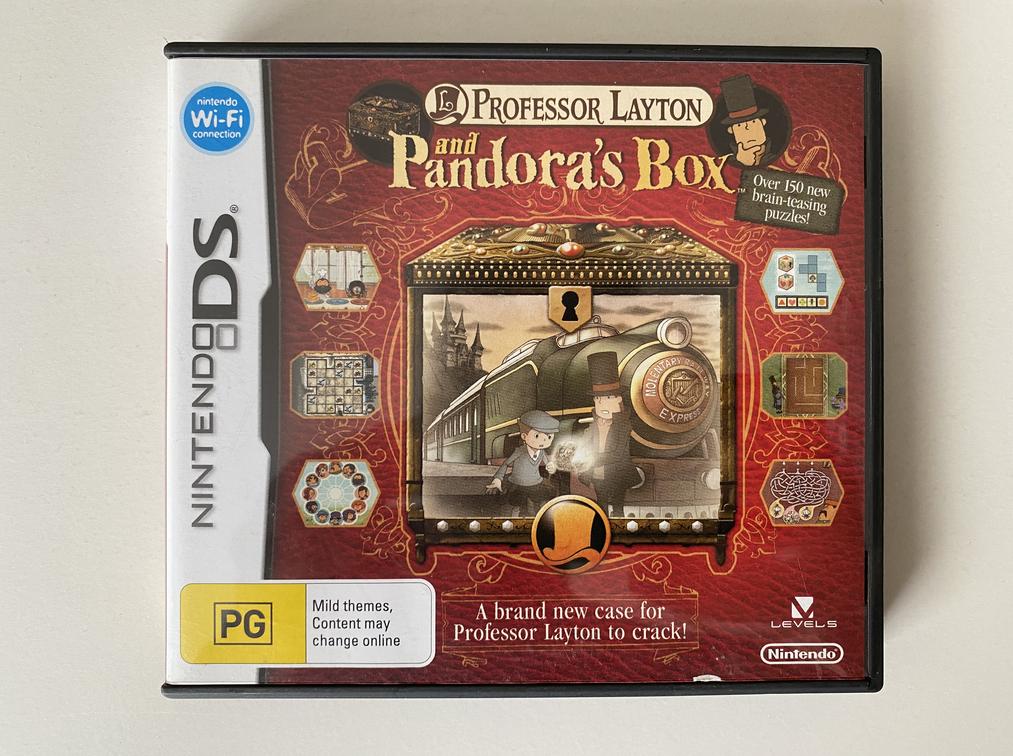 Professor Layton And Pandora's Box Nintendo DS