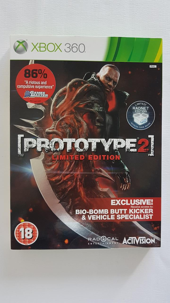 Prototype 2 xbox 360 hotsell