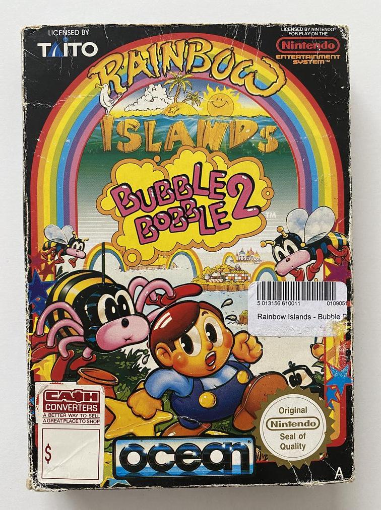Rainbow Islands Boxed Nintendo NES
