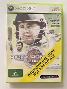 Ricky Ponting International Cricket 2007 Promotional Copy Microsoft Xbox 360