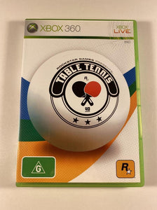Rockstar Games Presents Table Tennis Microsoft Xbox 360 PAL