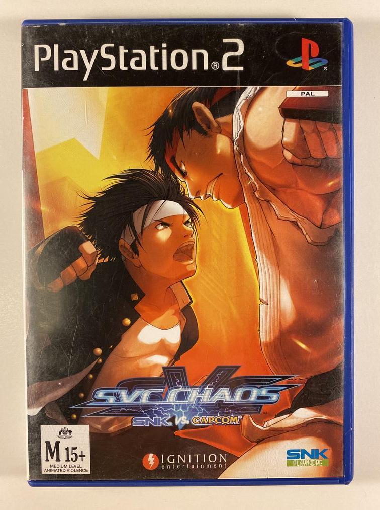 Trader Games - SNK VS CAPCOM: SVC CHAOS SONY PLAYSTATION 2 (PS2) PAL-FR OCCASION sur Playstation 2 Trader Games - SNK VS CAPCOM: SVC CHAOS SONY PLAYSTATION 2 (PS2) PAL-FR OCCASION sur Playstation 2