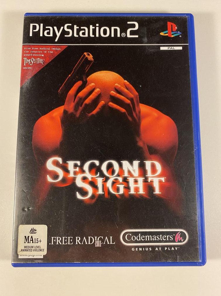 Second Sight Sony PlayStation 2 PAL