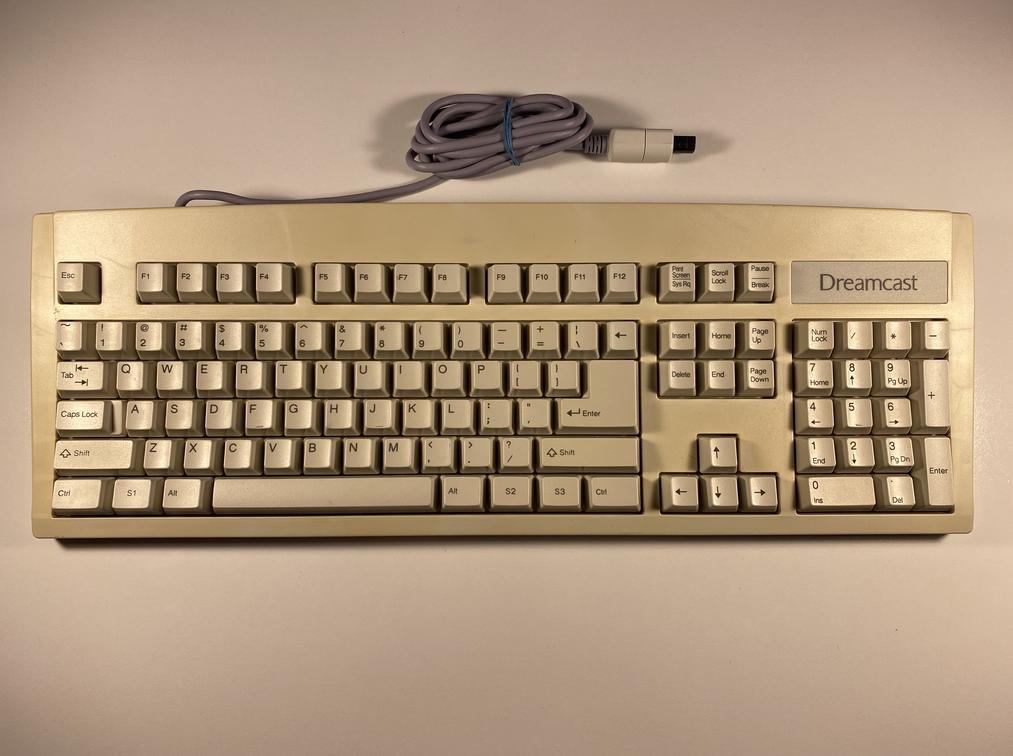 Sega Dreamcast Keyboard HKT-7620