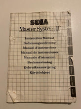 Load image into Gallery viewer, Sega Master System II Instruction Manual