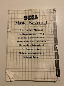 Sega Master System II Instruction Manual