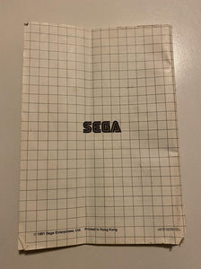 Sega Master System II Instruction Manual