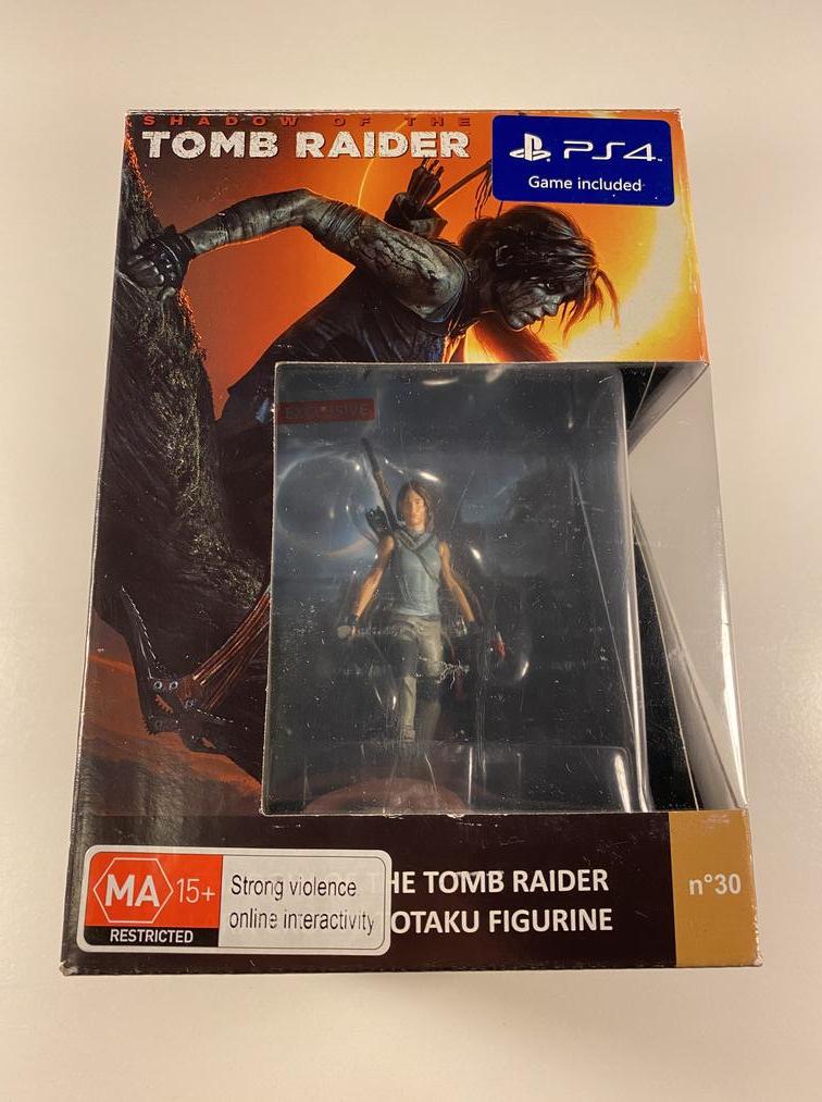 Shadow of the Tomb Raider Limited Steelbook Edition with Figurine Sony PlayStation 4