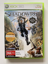 Load image into Gallery viewer, Shadowrun Microsoft Xbox 360