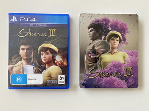 Shenmue III Steelbook Edition Sony PlayStation 4