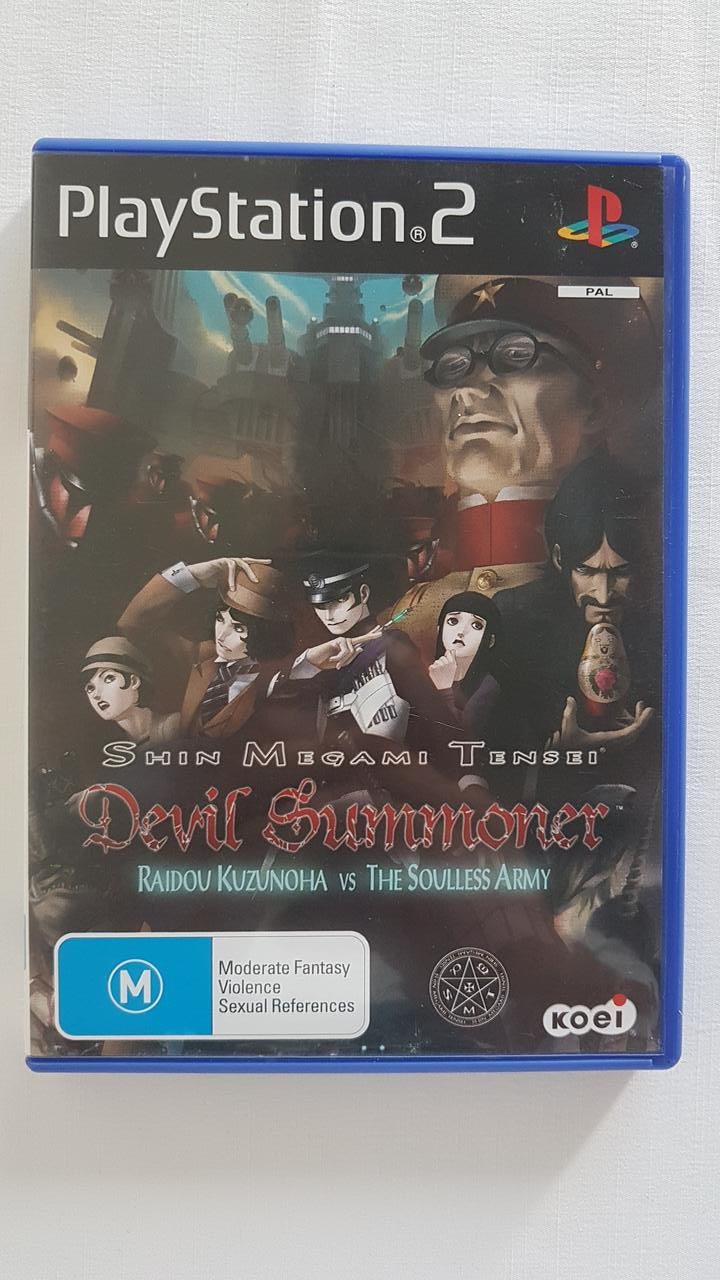 Ps2 Disc Only newest Devil Summoner -- Raidou Kuzunoha vs. The Soulless Army tested wor