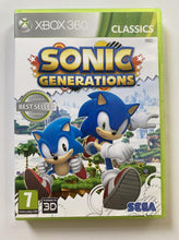 Load image into Gallery viewer, Sonic Generations Microsoft Xbox 360