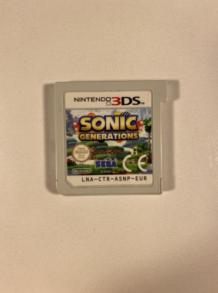 Sonic Generations Nintendo 3DS