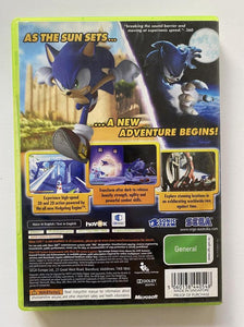 Sonic Unleashed Case and Manual Only No Game