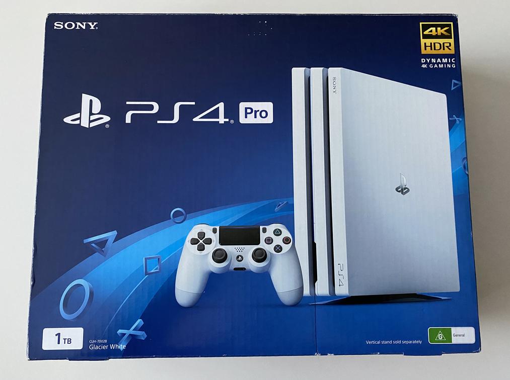 Sony PlayStation 4 PS4 1TB Pro Console White CUH-7002B Boxed