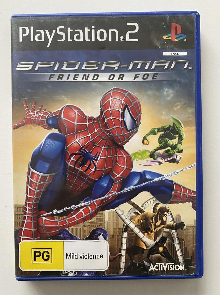 Spider-Man Friend or Foe Sony PlayStation 2 PAL