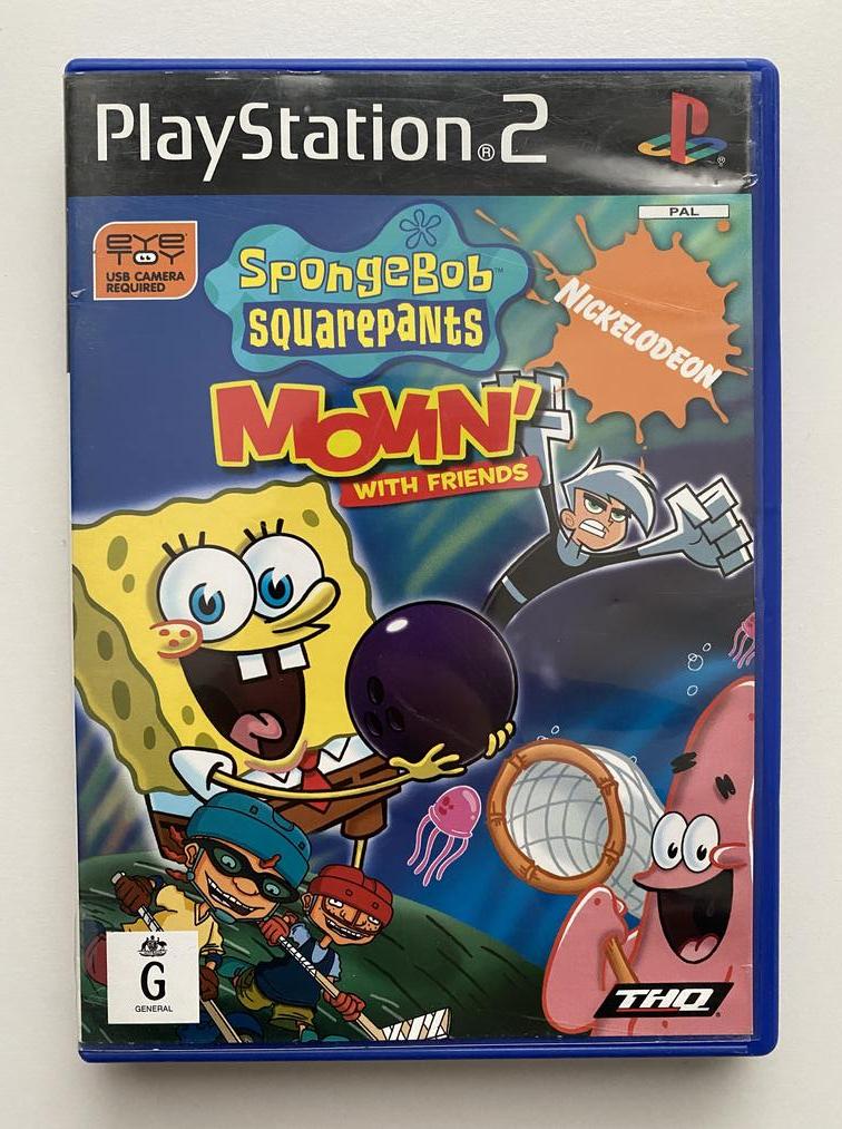 SpongeBob SquarePants Movin' With Friends Sony PlayStation 2