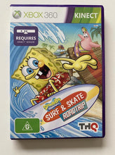 Load image into Gallery viewer, SpongeBob Squarepants Surf &amp; Skate Roadtrip Microsoft Xbox 360