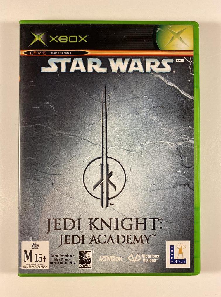 Star Wars Jedi Knight Jedi Academy Microsoft Xbox PAL