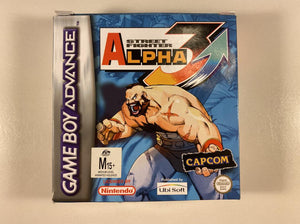 Street Fighter Alpha 3 Boxed Nintendo Game Boy Advance