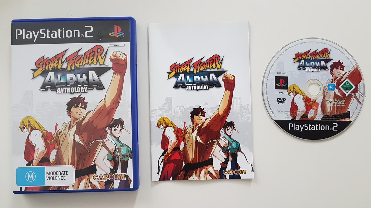 Street Fighter Alpha Anthology PS2 Complet PAL FR Sony