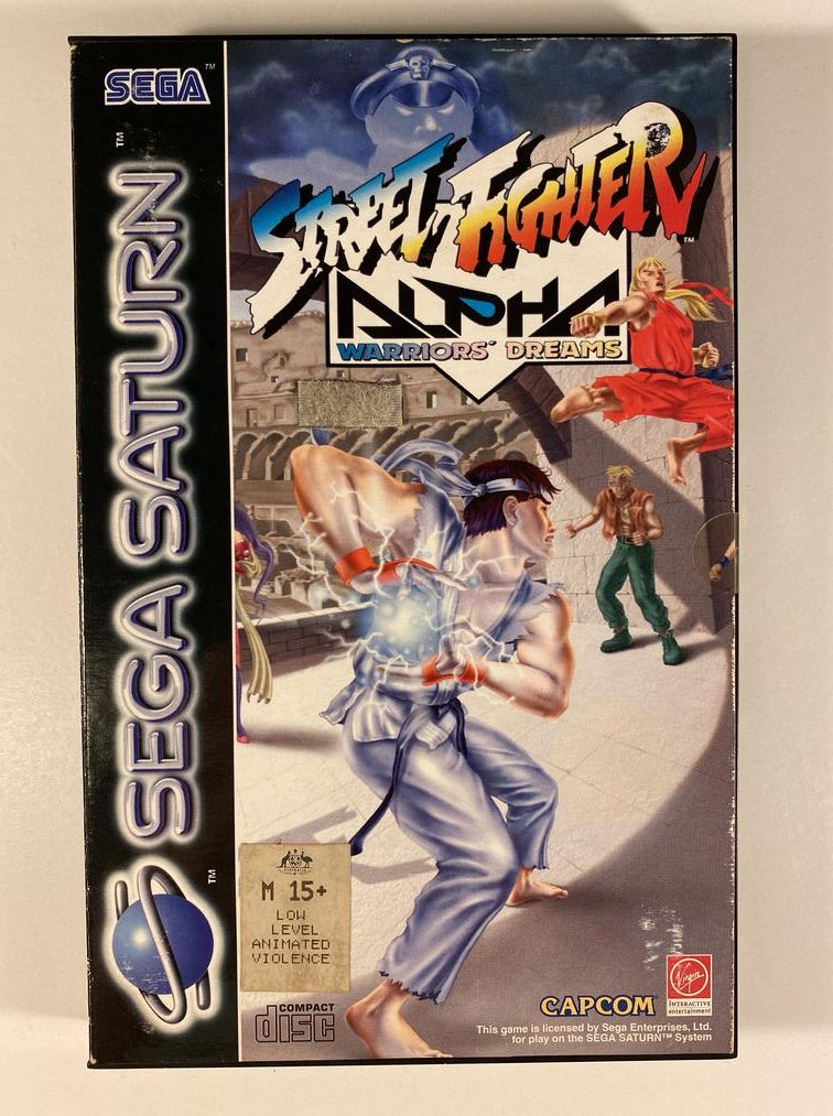Street Fighter Alpha Warriors' Dreams Sega Saturn