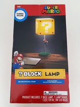 Load image into Gallery viewer, Super Mario ? Block Lamp Boxed