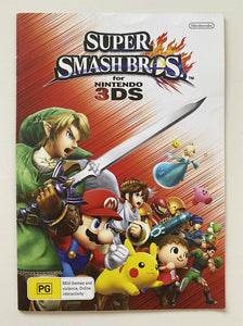 Super Smash Bros 3DS Character Booklet Nintendo 3DS