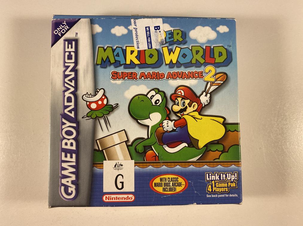 Super Mario Advance 2 Super Mario World Boxed Nintendo Game Boy Advance