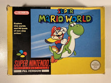 Load image into Gallery viewer, Super Mario World Boxed Nintendo SNES