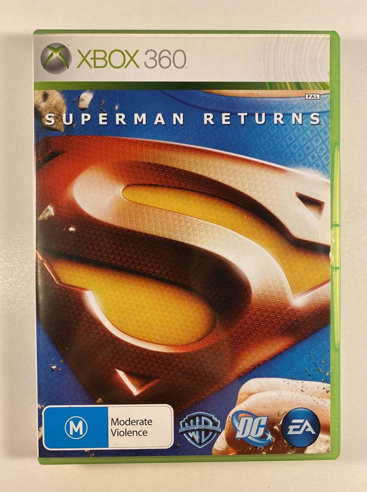 Superman xbox hotsell 360