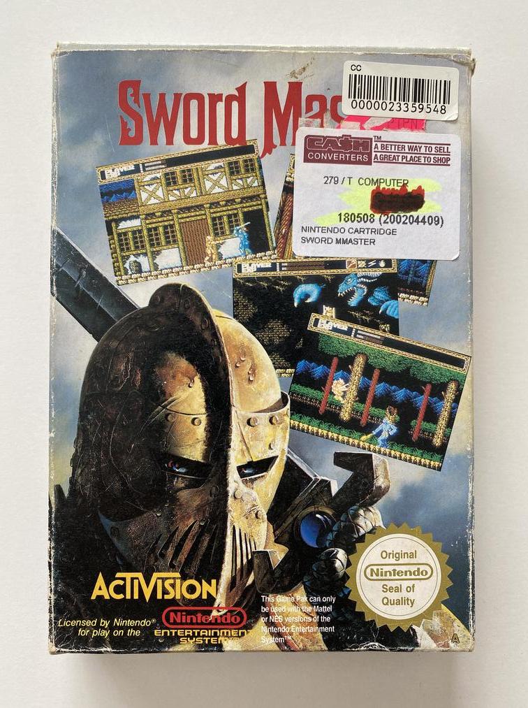 Sword Master Boxed Nintendo NES