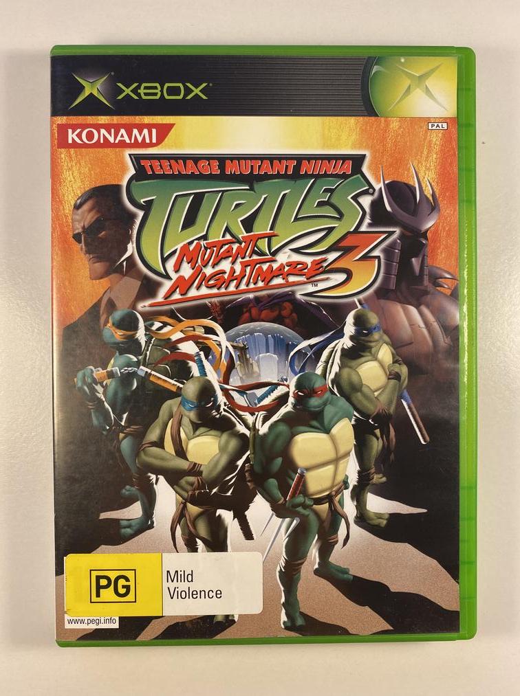 Teenage Mutant Ninja Turtles 3 Mutant Nightmare Microsoft Xbox