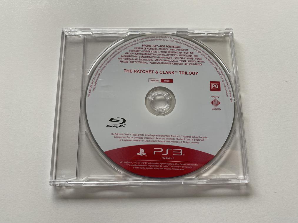 The Ratchet And Clank Trilogy Promo Disc
